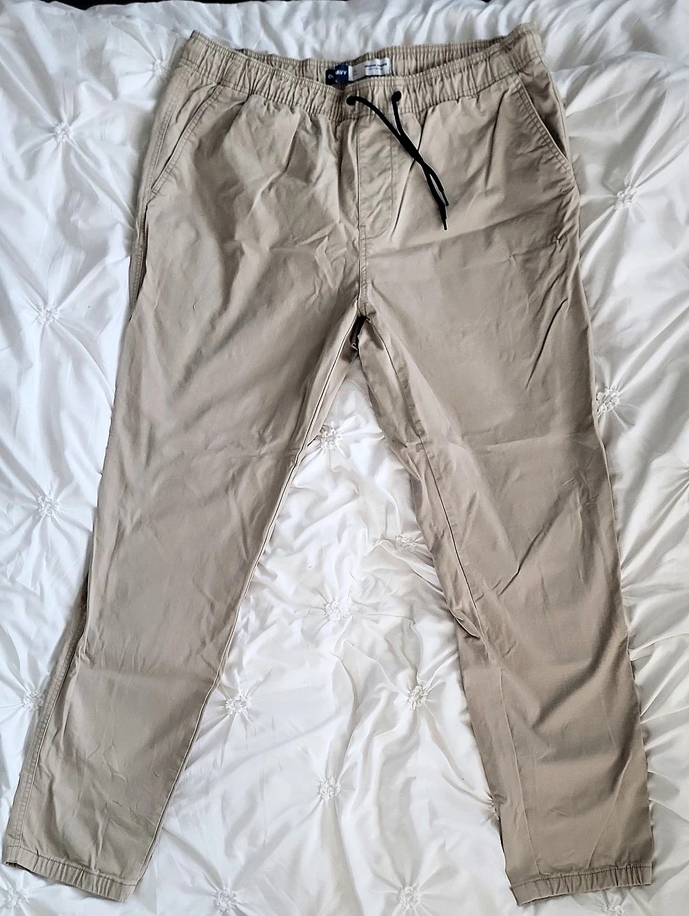 Old Navy Modern Jogger Beige Jogger Pants Size XL Like New